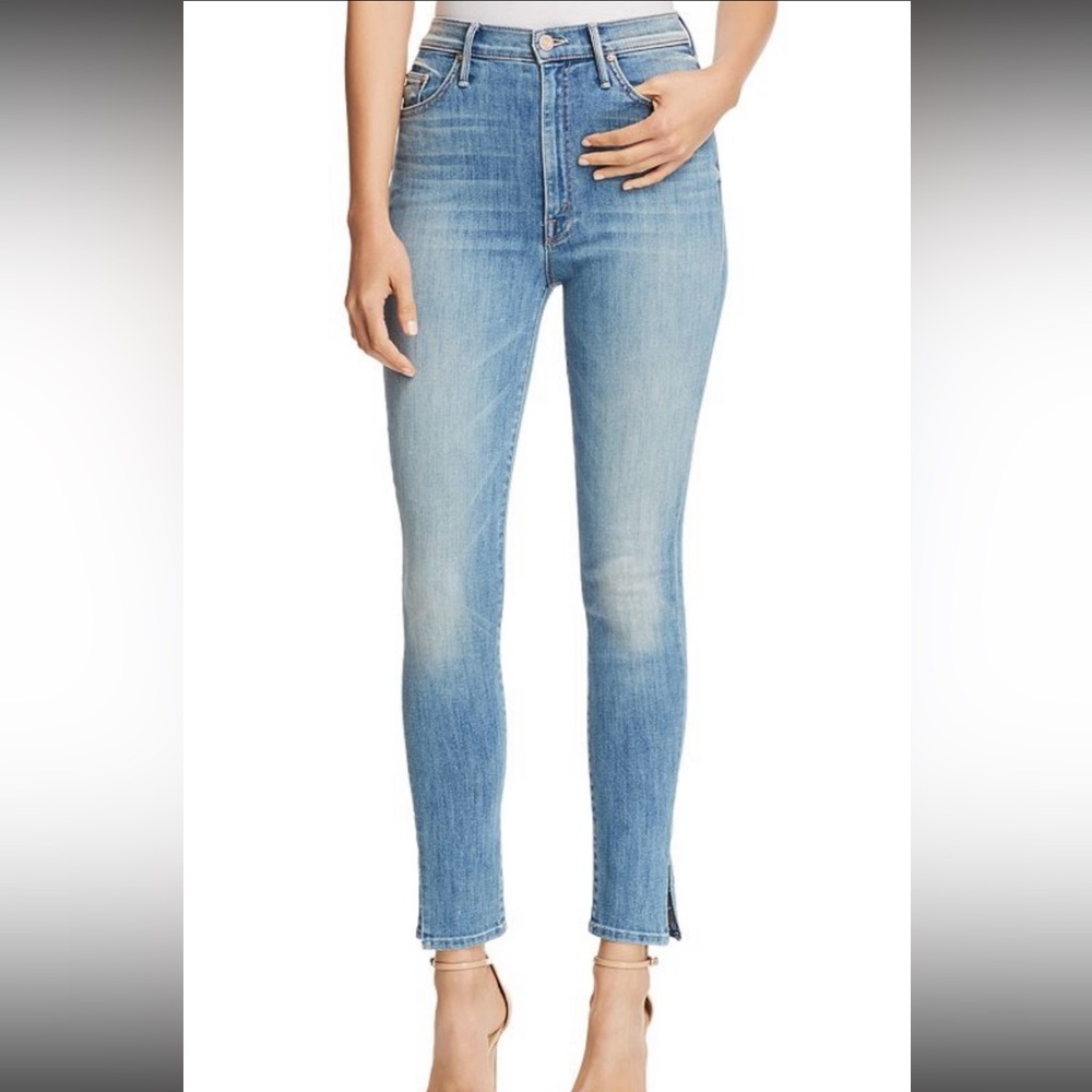 MOTHER Light Blue Skinny Jeans